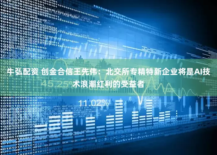 牛弘配资 创金合信王先伟：北交所专精特新企业将是AI技术浪潮红利的受益者